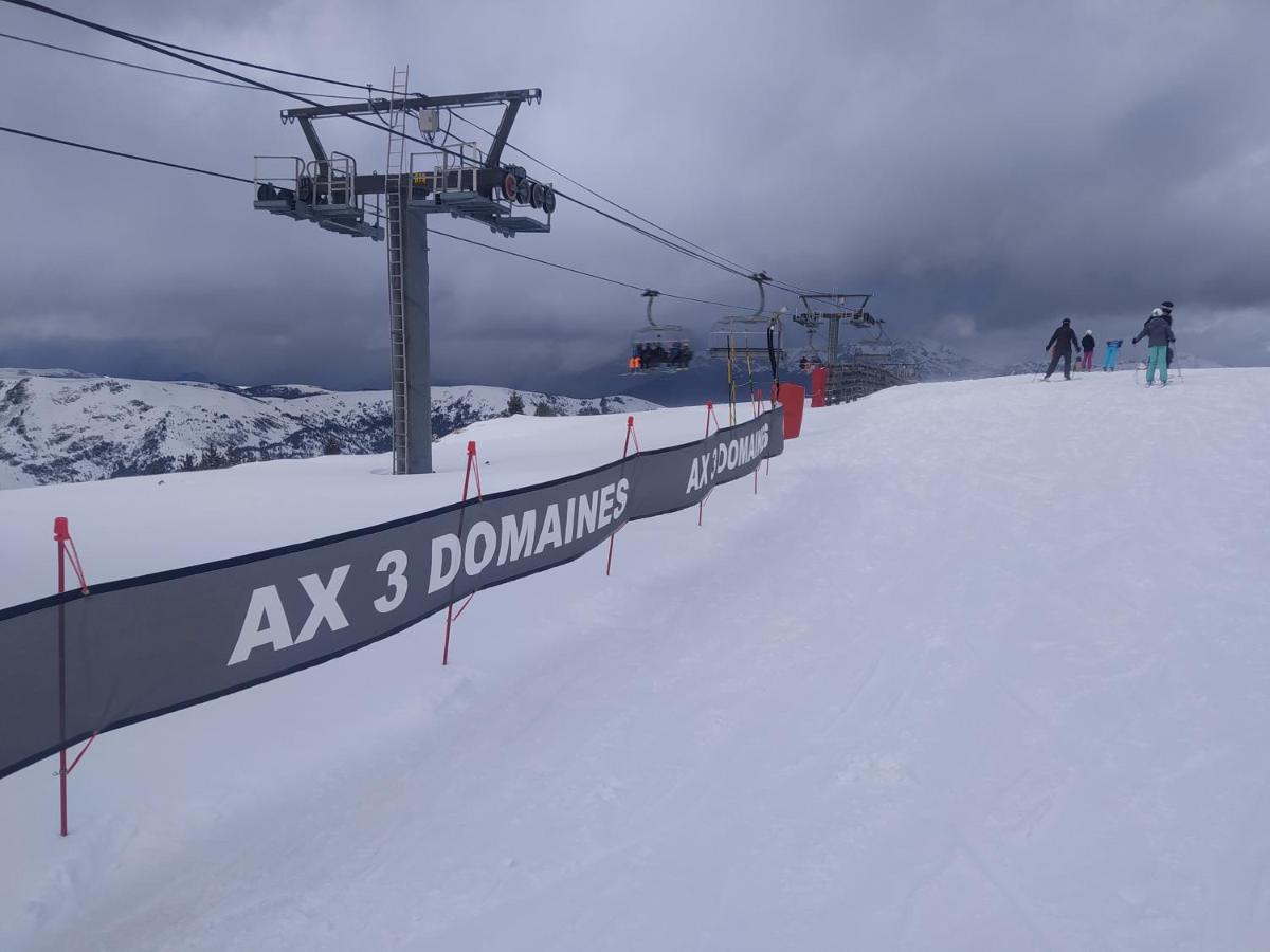 Studio 3 Personnes Au Pied Des Piste Plateau De Bonascre - Ax 3 Domaines Ete Hiver อักซ์-เลส์-แตร์มส์ ภายนอก รูปภาพ